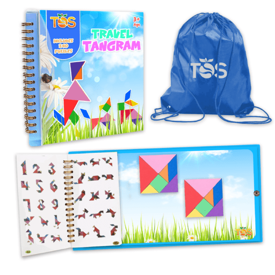 Travel Tangram Puzzle